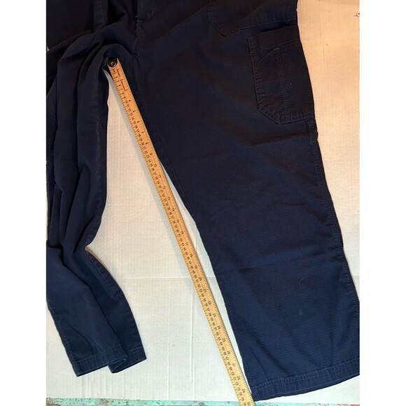 Carhartt Scrubs Pants Mens 3XL EMS Nurse Medical Ripstop Cargo Utility Navy Blue - Picture 8 of 8
